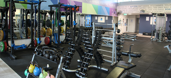 Photo of assorted gym equipment