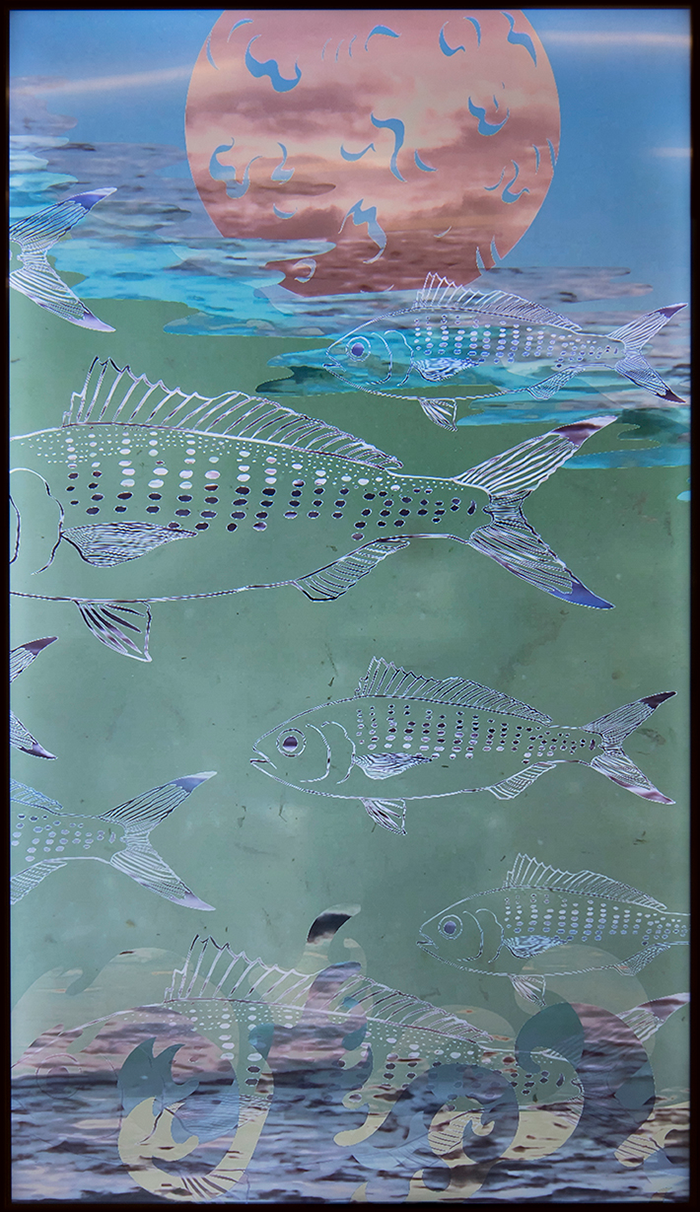 Mei Swan Lim - Ruffs in Lagoon artwork