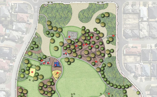 Hinckley Park concept plan