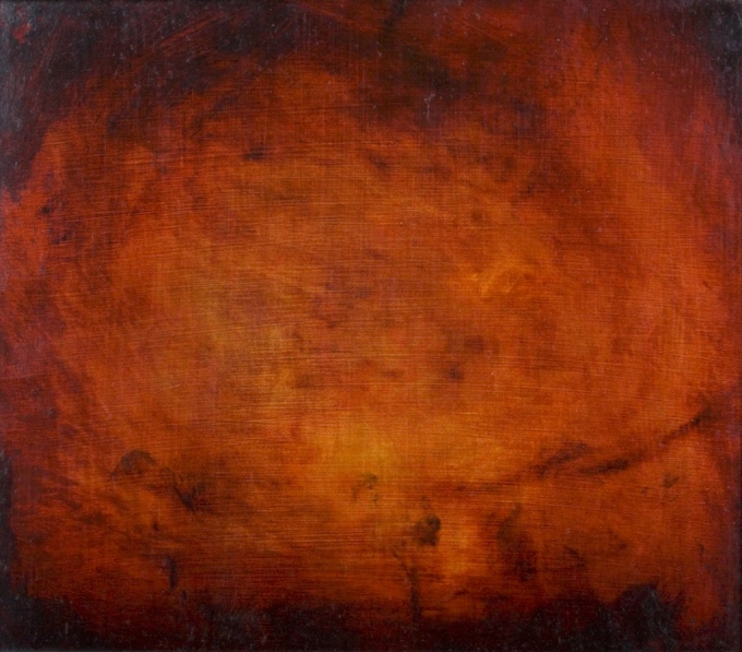 Fire IV, Merrick Belyea. Acquired 2001, Oil on Board