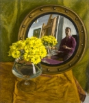 Flowers and Vase, Andrew Daly. Acquired 2001, Oil on Linen