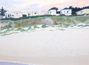 Million Dollar Sunsets, Susan Hoy. Acquired 2006, Gouache on Paper